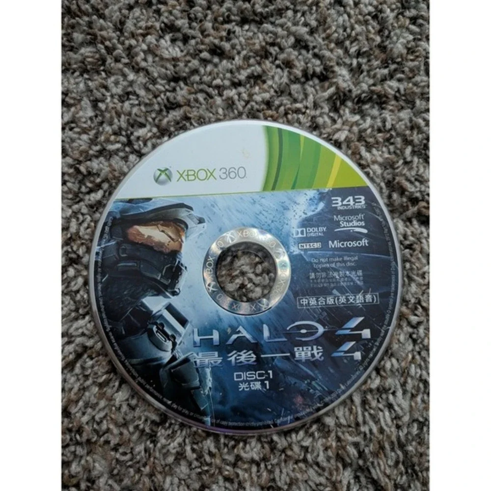 Halo 4 (Disc 1 Only) - Xbox 360 - Authentic -‎ Disc Only NTSC/J Japan Import